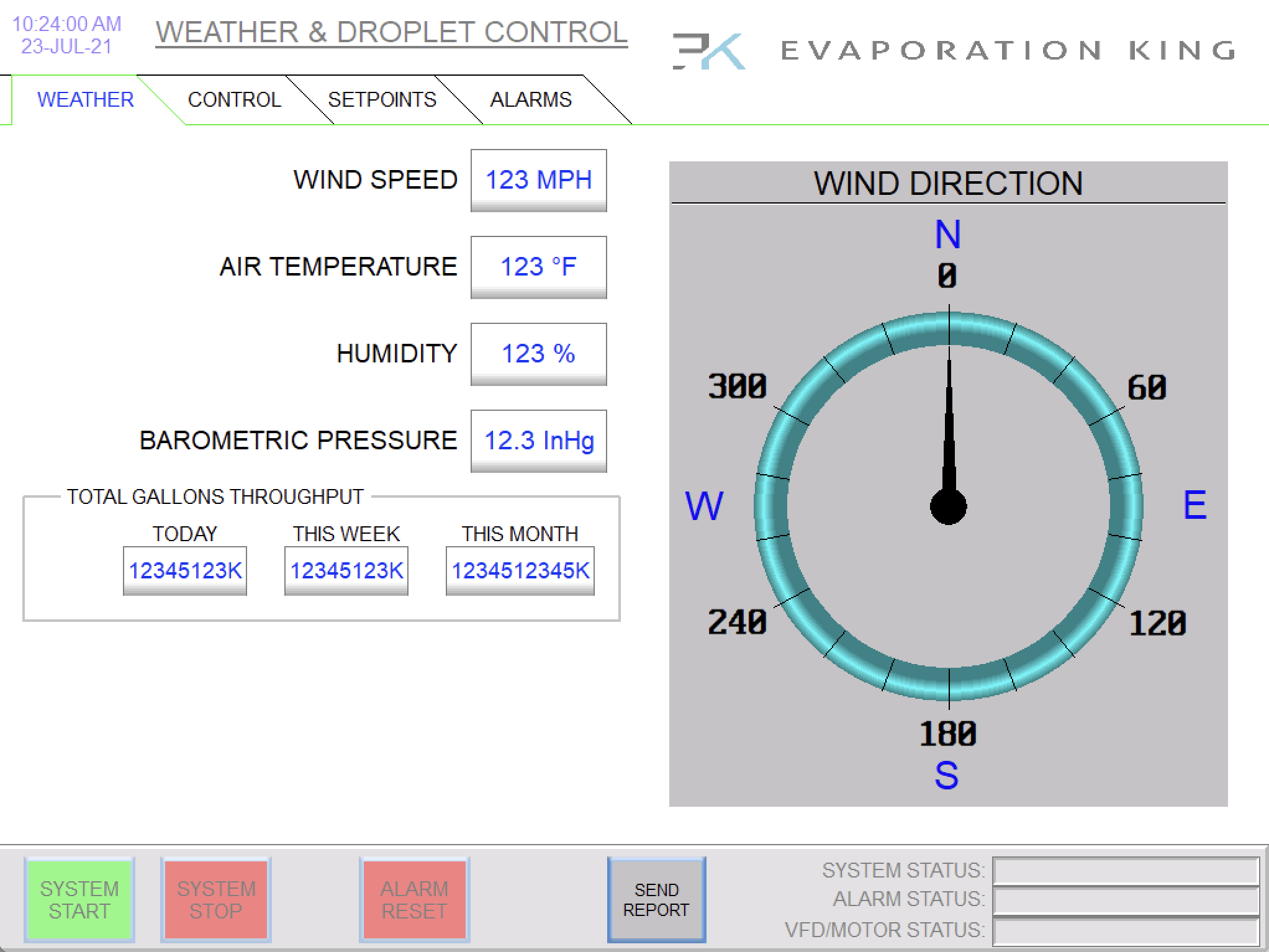 EK’s Weather & Droplet Control